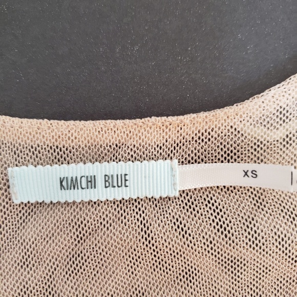 KIMCHI BLUE illusion mesh floral dress - Picture 7 of 8